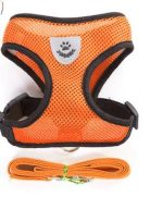 Maille petit chien harnais et laisse ensemble chiot chat gilet harnais pour carlin bouledogue Arnes Perro chat chien harnais gilet petshop #15