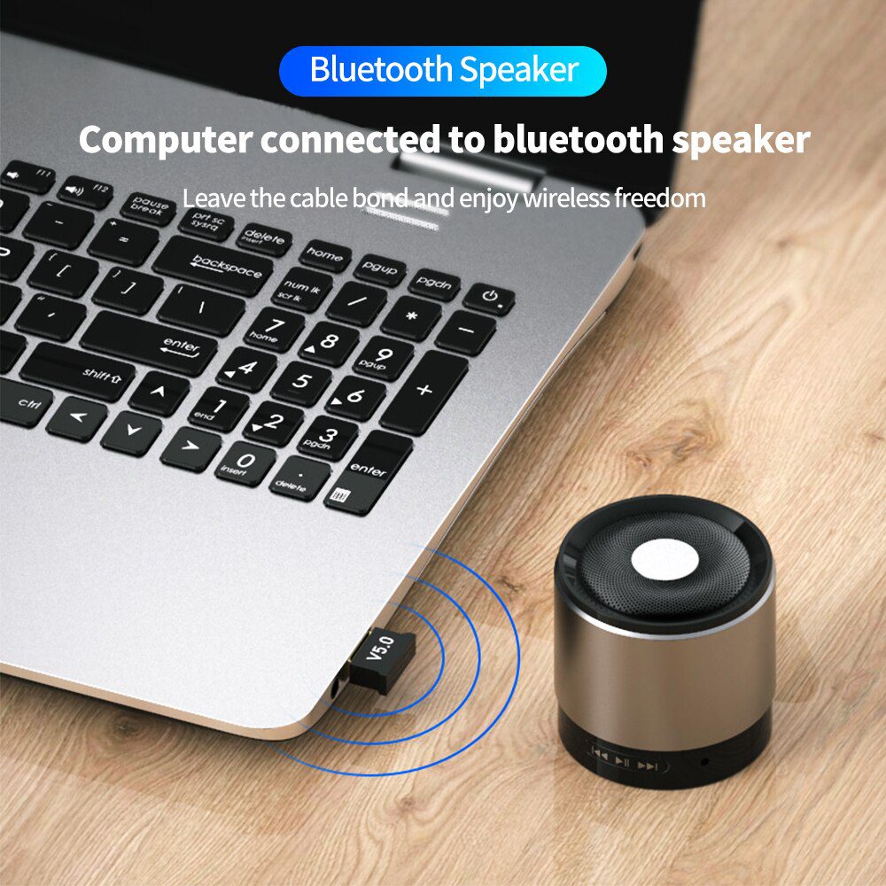 Sans fil USB Bluetooth 5.0 4.0 adaptateur émetteur récepteur de musique MINI BT5.0 Dongle Audio adaptateur pour ordinateur PC portable tablette