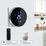 Contrôleur sans fil intelligent de température de Thermostat de contact de WiFi pour l'eau/chauffage électrique par le sol chaudière à eau/gaz fonctionne Google Home