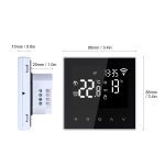 Contrôleur de température pour chauffe-eau électrique | Chaudière à gaz, avec écran Lcd, Thermostat intelligent Wifi, commande App