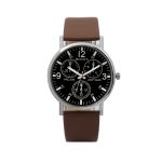 2020 ultra mince montre hommes trois yeux montres horloge homme Quartz bleu verre ceinture affaires montre-bracelet homme montre pour homme # N03