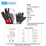 INBIKE Shockproof GEL Pad Cycling Gloves Half Finger Sport Gloves Men Women Summer Bicycle Gym Fitness Gloves MTB Bike Gloves