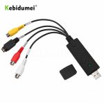 Kebidu USB 2.0 à RCA câble adaptateur convertisseur Audio vidéo Capture carte adaptateur PC câbles pour TV DVD VHS capture dispositif 630