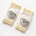 Maille mince Section respirante genouillère coton été bébé genouillères enfants anti-dérapant ramper nécessaire genouillère protection livraison directe