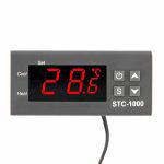 Thermostat stc-1000 ABS Aquarium à couver machine à fruits de mer électronique numérique micro-ordinateur régulateur de température commutateur 1 pièce