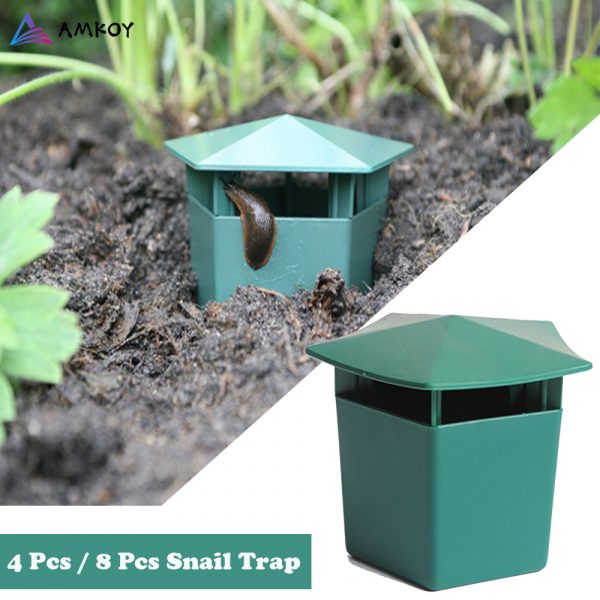 Cage d'escargot écologique limace maison piège à escargot attrape les ravageurs rejettent les outils de Gintrap