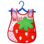 1 pièces bavoir Animal réglable bébé bavoirs en plastique imperméable à l'eau déjeuner alimentation bavoirs bébé dessin animé alimentation tissu enfants bébé tablier De