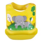 Bavoirs imperméables en Silicone pour bébé | Serviette Saliva pour bébé, tabliers de dessin animé pour bébé, chiffons détachables Bandana 1226