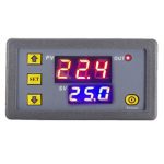 W3230 régulateur de température Thermostat double LED régulateur de température numérique détecteur compteur de température refroidisseur de chaleur
