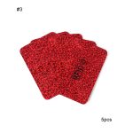 1/4/5/10 pièces en aluminium feuille RFID boîtier anti-degauss porte-carte Protection jeu de cartes bancaires sac de Protection NFC antivol porte-carte