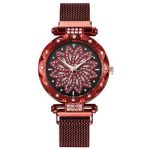 Mode de luxe femmes montres Bracelet décontracté en cuir cristal montre-Bracelet