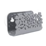 Évier pratique porte-éponge en plastique | Évier pratique, évier égouttoir de séchage, ventouse vaisselle patère à vêtements pour épurateur savon, rangement étagère