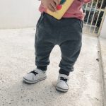 Bébé garçons filles pantalons mignon grande bouche monstre enfant en bas âge pantalon automne hiver Costumes Cototn 0-4years infantile chaud vêtements décontractés
