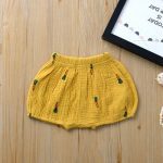 Shorts pour bébés filles | Pantalons pour bébés garçons, plis bouffants, motif Triangle, pantalons PP pour tout-petits
