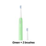 Brosse à dents électrique S802 étanche brosse à dents sonique automatique Rechargeable 5 modèles avec 2 têtes de brosse