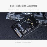 ORICO mSATA à 2.5 pouces SATA 22PIN adaptateur SSD carte pleine taille prise en charge mSATA à SATA3 SSD pour 25X30 mSATA SSD