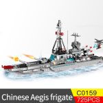 1000 + pièces militaire navire de guerre marine avion armée chiffres blocs de Construction LegoINGlys armée navire de guerre Construction briques enfants jouets