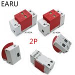 Protecteur de surtension de maison | Dispositif d'alarme OEM, anti-choc, pour maison, SPD 1P 2P 3P 4P 20 ~ 40KA 30KA ~ 60KA 385V, pour usine