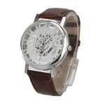 Montre hommes de luxe en acier inoxydable Quartz militaire Sport bracelet en cuir affaires Simple cadran montre-bracelet Reloj Hombre