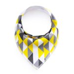 Bibelots Triangle en coton pour bébé | Écharpe en coton pour enfants, Baberos, bavoir Dribble, bavoir absorbant, pour nouveau-né