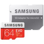 SAMSUNG EVO + Micro SD 32G SDHC 80 mo/s Grade Class10 carte mémoire C10 UHS-I TF/SD cartes Trans Flash SDXC 64 go 128 go pour l'expédition
