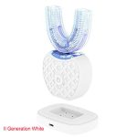 360 degrés automatique sonique brosse à dents électrique Silicone Ultra sonique électronique brosse à dents USB Rechargeable 4 Mode nettoyeur de dents