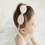 Bandeau style coréen pour nouveau-né | Accessoires de cheveux, bandeau avec fleurs, pour bébés filles, accessoires de cheveux, accessoire de photos photographiées et soi-même pour enfants