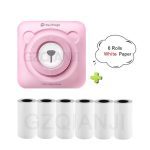 Photo Pocket Mini Thermal Printer Peripage A6 200 dpi 58mm Thermal Bluetooth Protable Mobile Receipt Phone Printer Android iOS