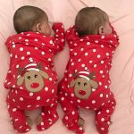 Tenue de noël pour bébés garçons et filles | Combinaison-pantalon, vêtements en coton