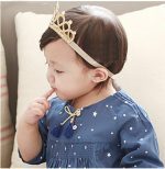 Bandeau style coréen pour nouveau-né | Accessoires de cheveux, bandeau avec fleurs, pour bébés filles, accessoires de cheveux, accessoire de photos photographiées et soi-même pour enfants