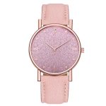 2020 Top marque haute qualité strass femmes dames montres simples Faux cuir analogique Quartz montre-bracelet horloge Saat cadeau