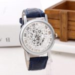 Montre hommes de luxe en acier inoxydable Quartz militaire Sport bracelet en cuir affaires Simple cadran montre-bracelet Reloj Hombre