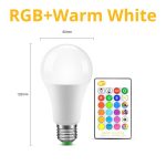 Contrôle intelligent d'app de Bluetooth de la musique 265 d'ampoule de néon de RGBW RGBWW d'ampoule de Bluetooth de la vie LED de Dimmable de la vie E27 basse 85-4.0 V