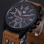 2019 Vintage classique montre hommes montres en acier inoxydable étanche Date bracelet en cuir Sport Quartz armée relogio masculino reloj
