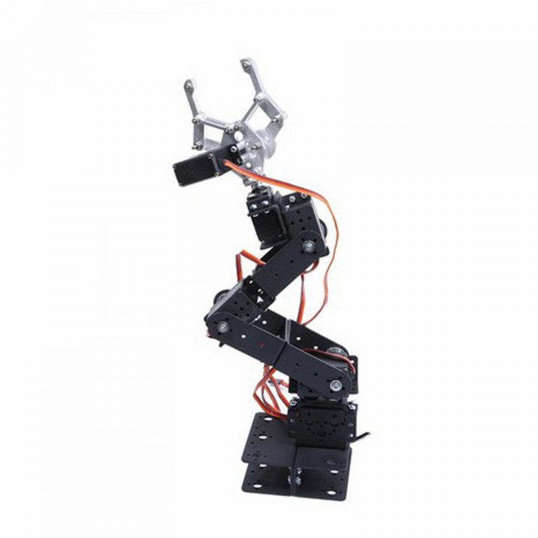 Kit De Bras Mécanique Robot 6DOF – Sans Servos – Structure Aluminium – Pour Projets Robotiques éducatifs - 2
