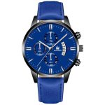 2020 Relogio Masculino montre hommes calendrier mode Sport cadre acier inoxydable bracelet en cuir Quartz montre d'affaires Reloj Hombre