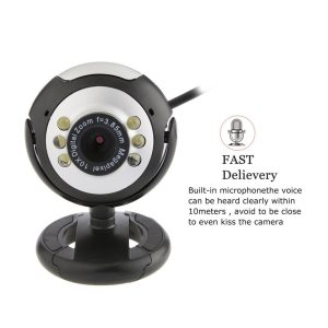 Caméra Web caméra vidéo numérique HD caméra pratique caméra Webcam avec micro ordinateur clipsable ordinateur portable Webcam