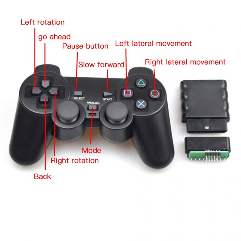 Manette sans fil pour Arduino PS2 manette pour Console Playstation 2 ...