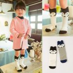 Chaussettes montantes pour bébés filles | Chaussettes noires en coton solide, Tube Long, adorables, pour enfants, chaussures de Sport, pour écoliers de 0 à 6 ans
