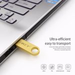 Nouveau TECHKEY clé usb lecteur flash 64GB 32GB 16GB 8GB 4GB lecteur de stylo clé usb étanche argent u disk memoria cel clé usb cadeau