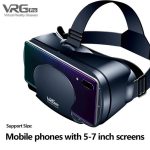 VRG Pro 3D VR lunettes réalité virtuelle plein écran visuel grand Angle VR lunettes pour 5 à 7 pouces Smartphone lunettes appareils