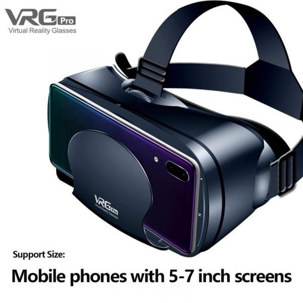 VRG Pro 3D VR lunettes réalité virtuelle plein écran visuel grand Angle VR lunettes pour 5 à 7 pouces Smartphone lunettes appareils