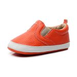 Chaussures en cuir pour bébé garçon chaussures de sport pour bébé nouveau-né premier marcheur chaussures à semelles souples pour enfant en bas âge pour 0 -1 an