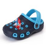 Mules sabots d'été pour enfants | Chaussures de jardin pour bébés, chaussures de plage pour garçons et filles, couleur bonbon, chaussures pour trous