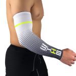 2 pièces Cool hommes Sport cyclisme en cours d'exécution vélo UV Protection solaire manchette couverture de Protection bras manches vélo bras chauffe-bras manches