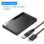 Baseus HDD Cas 2.5 SATA vers USB 3.0 Type C 3.1 Adaptateur Boîtier de DISQUE DUR Externe Support Pour Disque Dur 6 to HD DISQUE dur SSD HDD Caddy