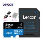 Lexar 633X New Original 95mb/s Micro SD card 512GB 128g 256GB SDXC SDHC Memory Card Reader Uhs-1 For Drone Gopro Sport Camcorder