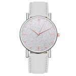 2020 Top marque haute qualité strass femmes dames montres simples Faux cuir analogique Quartz montre-bracelet horloge Saat cadeau