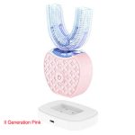 360 degrés automatique sonique brosse à dents électrique Silicone Ultra sonique électronique brosse à dents USB Rechargeable 4 Mode nettoyeur de dents