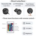 Japonais Anime Naruto Figure 3d lampe de nuit pour enfants chambre décor veilleuse meilleur cadeau d'anniversaire enfant chevet Led veilleuse